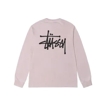 Stussy Basic Pigment Dyed Long Sleeve Tee
