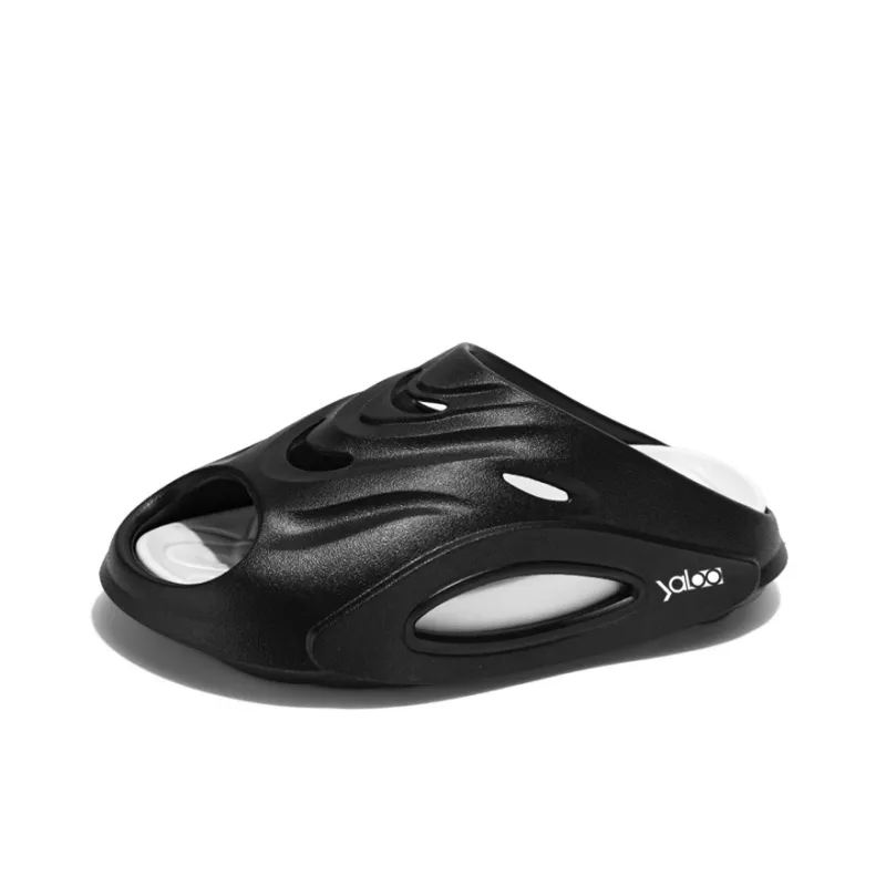 Yalu Preferred EVA Cut Out Slip Resistant Odor Resistant Abrasion Resistant Slide Slippers Unisex-11