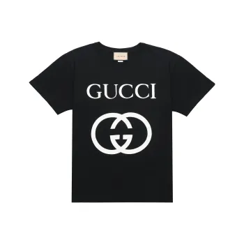 GUCCI Interlocking Gg Print T shirt