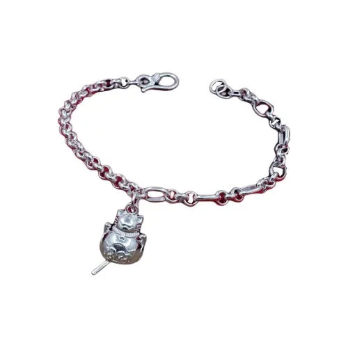 U state 990 Sterling Silver Pure Silver Bracelets Women's