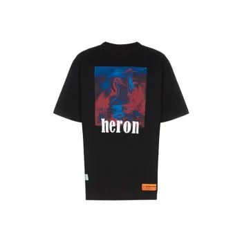 HERON PRESTON Heron Graphic T Shirt