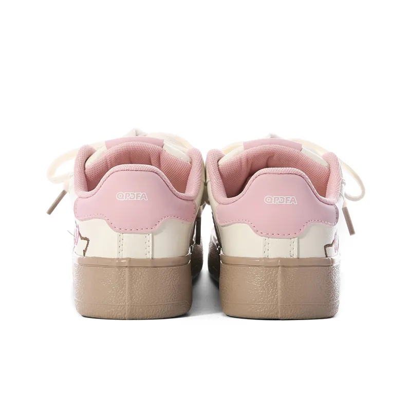 Lovely You Wear resistant And Lightweight Low Top Skateboard Shoes Women's-8