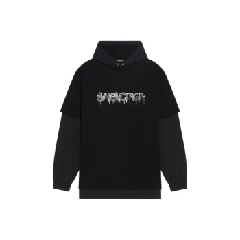 Balenciaga SS22 T Shirt Loose Fit Style Men's Black