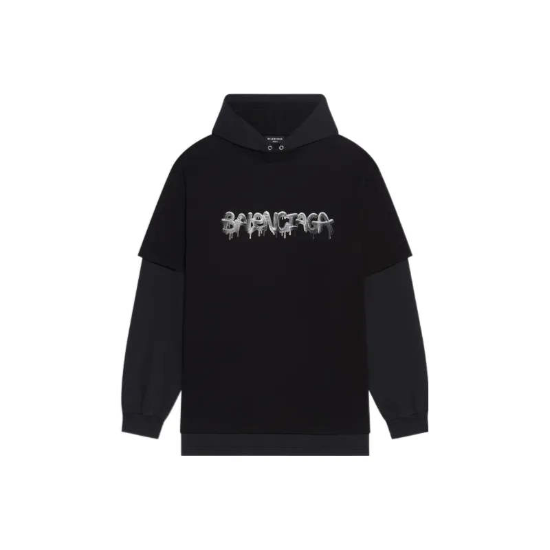 Balenciaga SS22 T Shirt Loose Fit Style Men's Black-0