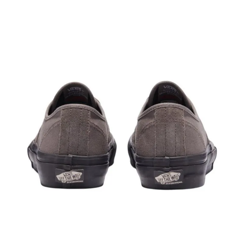 Vans Skate Authentic Anti Slip Wear Resistant Low Top Skateboard Shoes Unisex Brown-2