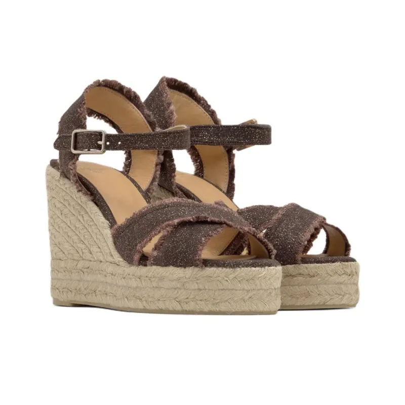 Castañer BROMELIA One Strap Sandals Women's Brown-2