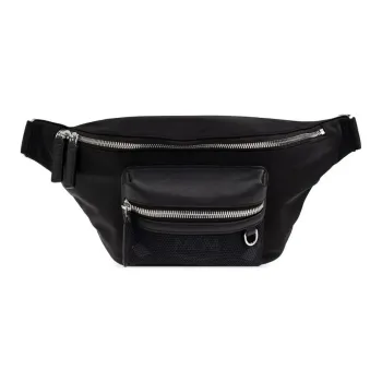 MCM Recycled Nylon Fanny Pack Medium Size Men's Black