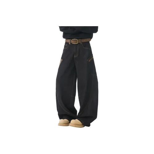 PAINT STAIN Jeans Unisex Classic Black