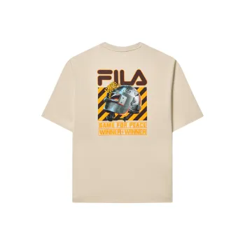 FILA T-Shirt Unisex Light Stone