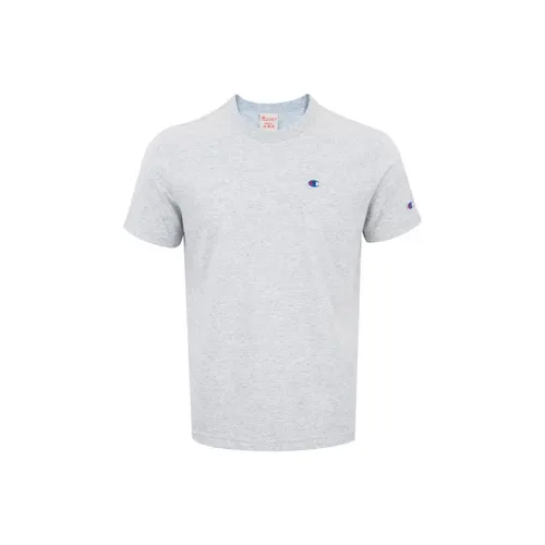 Champion Straight T-Shirt Men's Gray