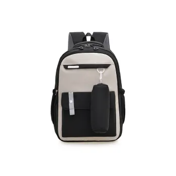 Yalu Nylon Backpack Regular Unisex Blue/Black/Pink/Purple/Red