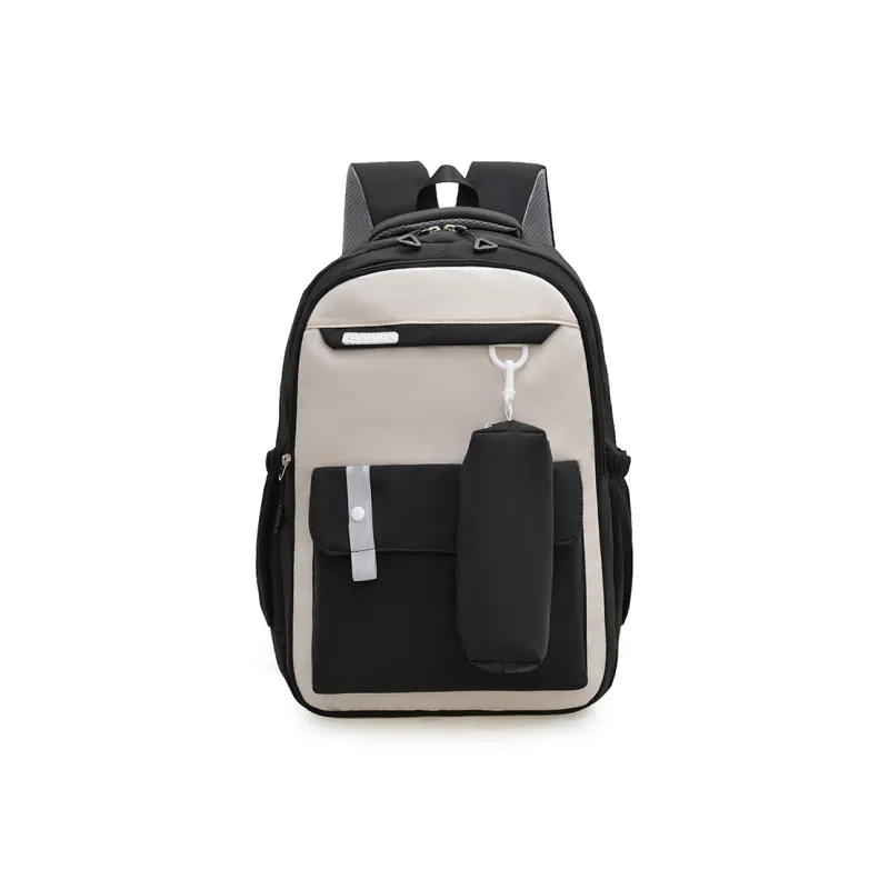 Yalu Nylon Backpack Regular Unisex Blue/Black/Pink/Purple/Red-2