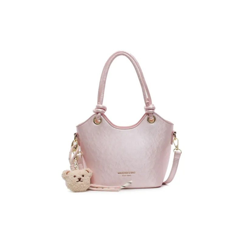 LUVISTRUE Pu Handbags Shoulder Bag Crossbody Bag Regular Women's Beige/Silver/Black/Pink-6