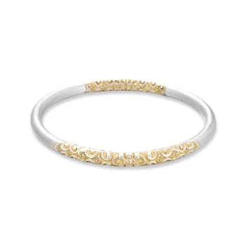 CUTE DAME Sterling Silver Bangles Women's