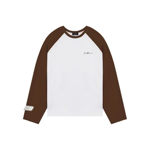 WE11DONE T-Shirts Unisex Brown