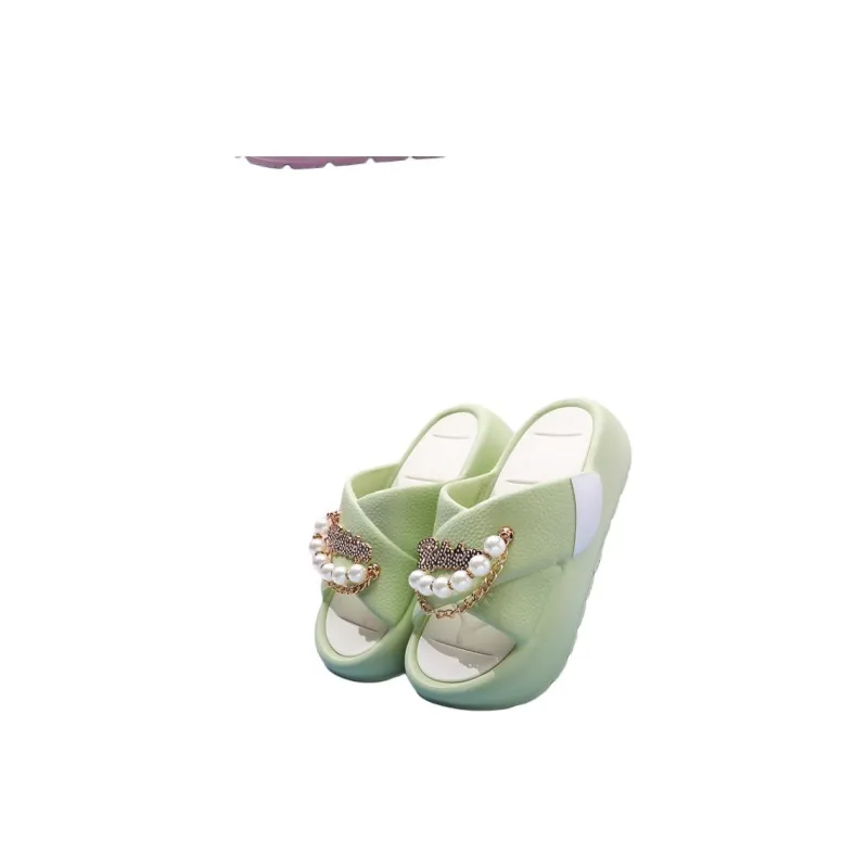 ALPLUME Slippers Beige Yellow, White, Light Green, Pink-13
