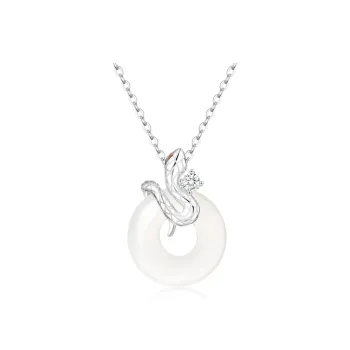 Branded Jewelry Chalcedony Necklaces Women's