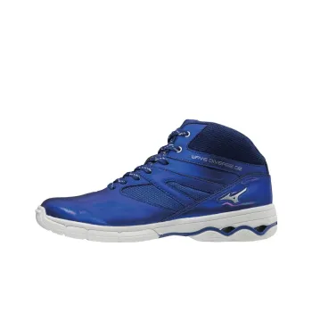 Mizuno High Top Basketball Shoes Unisex Blue