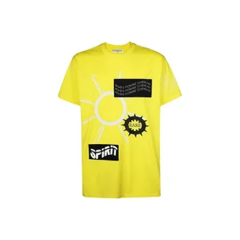 Givenchy T-Shirts Men Yellow