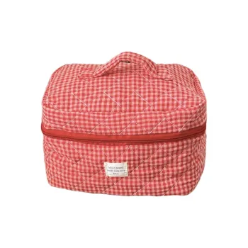 Boniu Polyester Makeup Bag Regular Unisex Red/Purple
