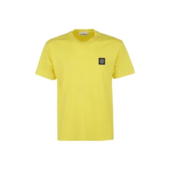 STONE ISLAND SS23 T Shirt Men's Yellow