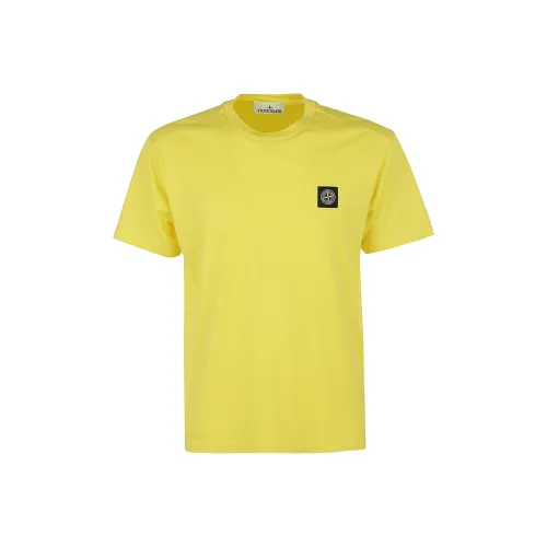 STONE ISLAND SS23 T Shirt Men's Yellow