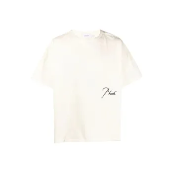 RHUDE Pique Reverse Tee