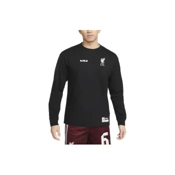 Nike x Lebron James X Liverpool Dri Fit T Shirt US Version Men's Black