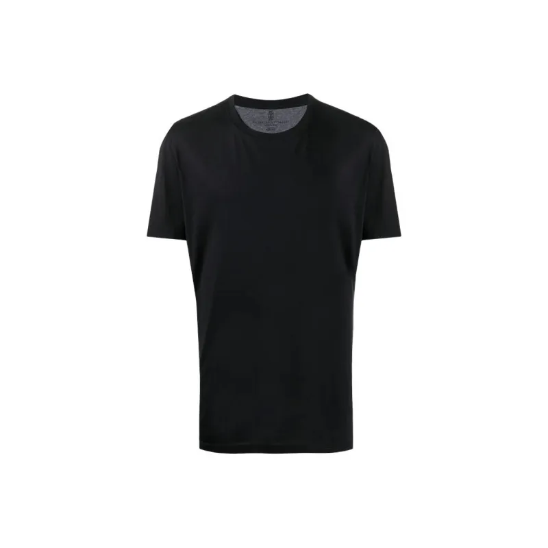 Brunello Cucinelli T-Shirts Men Black-0