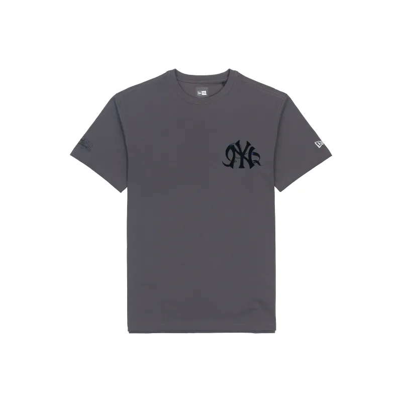New Era New Era X BTS X MLB T-Shirts Unisex Dark Gray-0