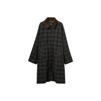 BARBOUR Coats Men Gray