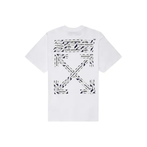 OFF WHITE Oversized Fit Airport Tape T Shirt