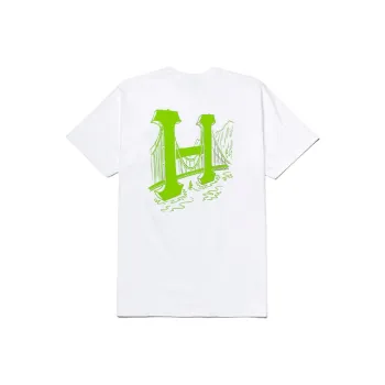 HUF T-Shirts Unisex White