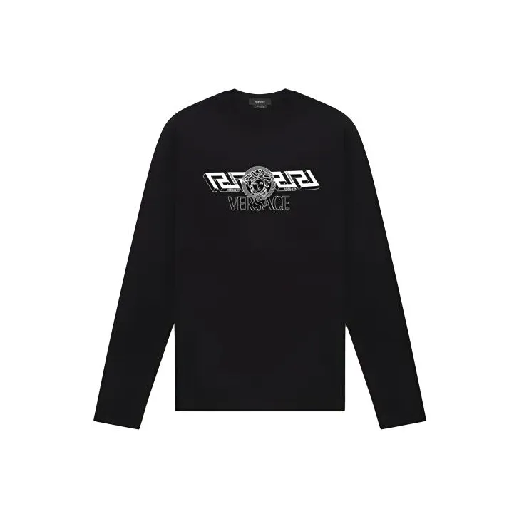 VERSACE T Shirts Men Black-0