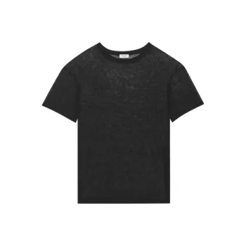 SAINT LAURENT T-Shirts Men Black