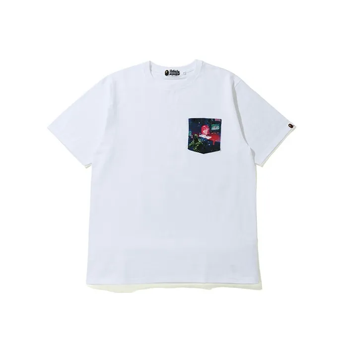 Bape Neon Tokyo Pocket Tee-1