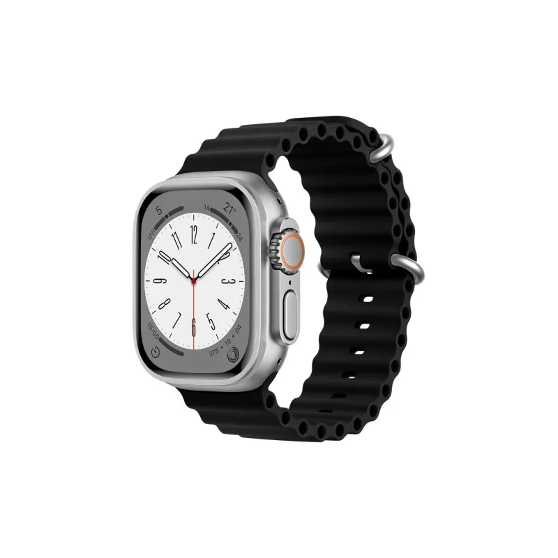 MSSM Watch Bands Apple Compatibility 210mm Silicone Material-1