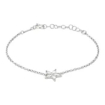 Radiant Sterling Silver Bracelets Women's Silver