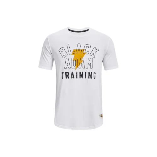 Under Armour Johnson Drop Shoulder Sleeve T Shirt Men's White