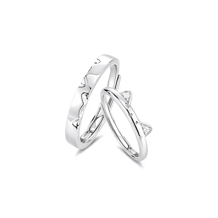 TRUE ME S925 Silver Rings Unisex-0