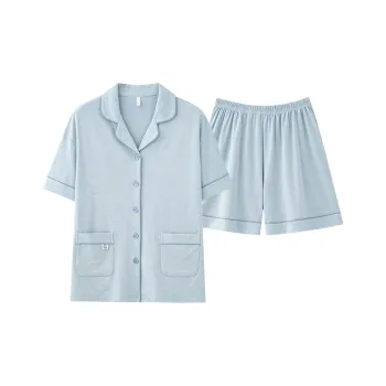 MADALLO Pajama Set Women's Light Blue