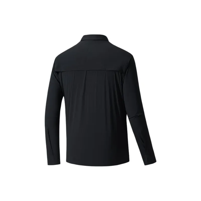 Anta Champion All Weather Series Shirt Men's Basic Black-1