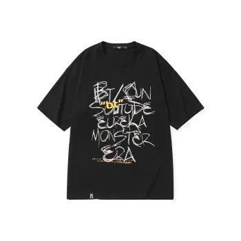 Bt Straight Elbow-Length Sleeved T-Shirt Unisex