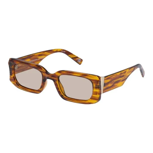Le Specs Rectangular sunglasses ports Women's Tortoiseshell