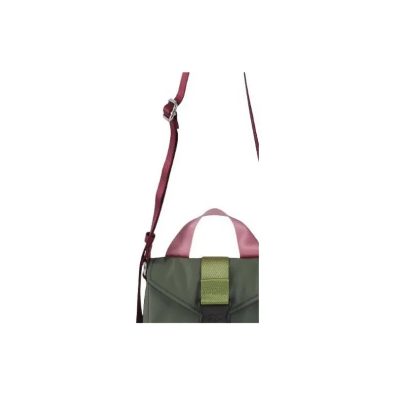 GANNI Recycled Polyester Crossbody Bag Shoulder Bag Women's Green-3