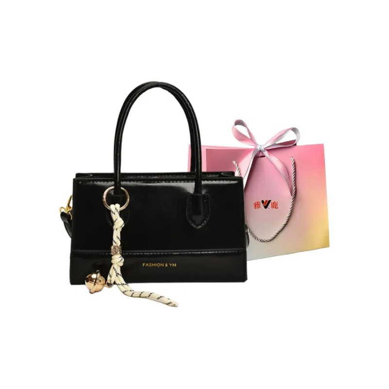 Yalu PU Shoulder Bag, Crossbody Bag, Handbag Regular Women's White/Black/Silver/Pink-7