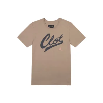JORDAN Air JORDAN X Clot Crossover Logo Printed T Shirt