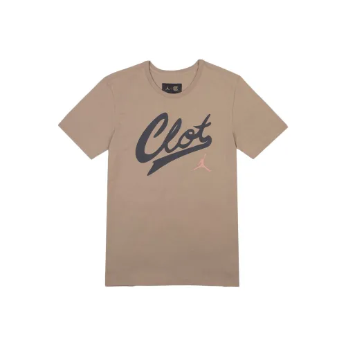 JORDAN Air JORDAN X Clot Crossover Logo Printed T Shirt