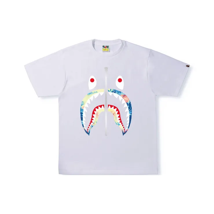 Bape Tie Dye Shark Tee-3