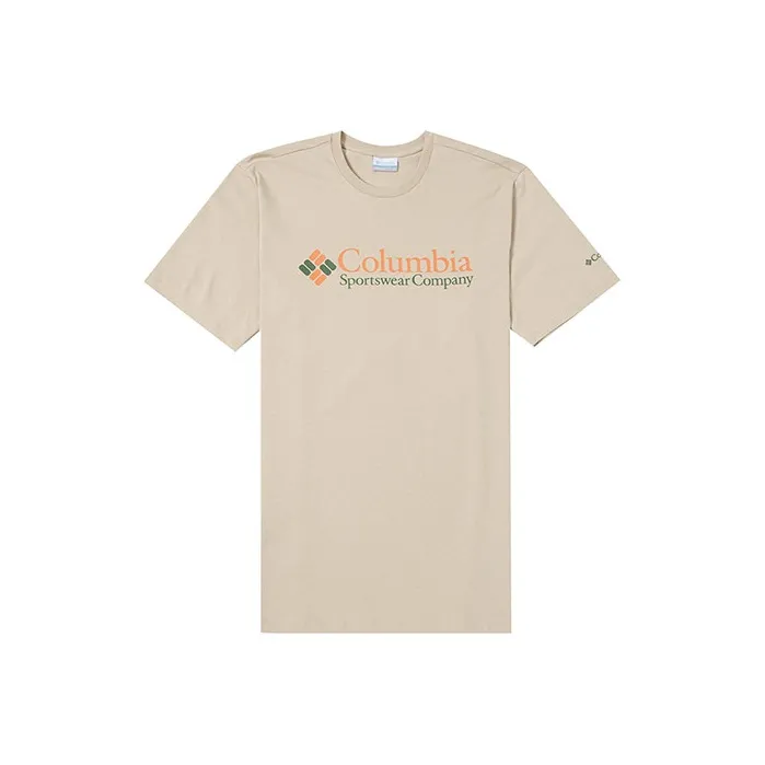 Columbia T Shirts Men Light Brown-0